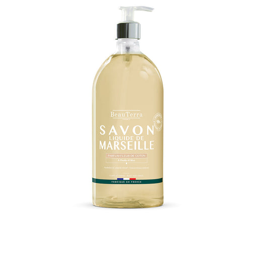 Marseille Savon Fleur de Coton 1000 ml - Beauterra - 1