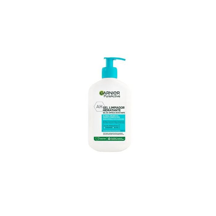 Gel Nettoyant Hydratant Pure Active 250 ml - Garnier - 1