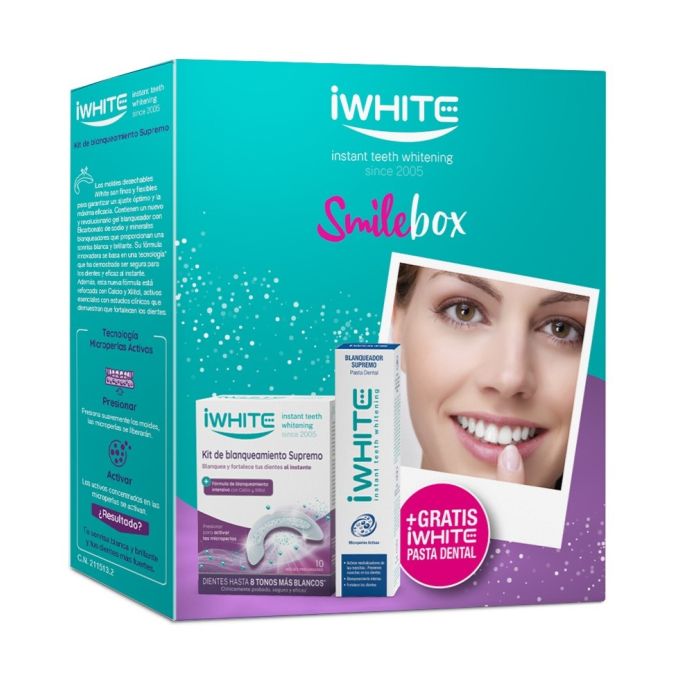 Kit de blanchiment des dents Iwhite 2 - Iwhite : 10 unidades + regalo - 1