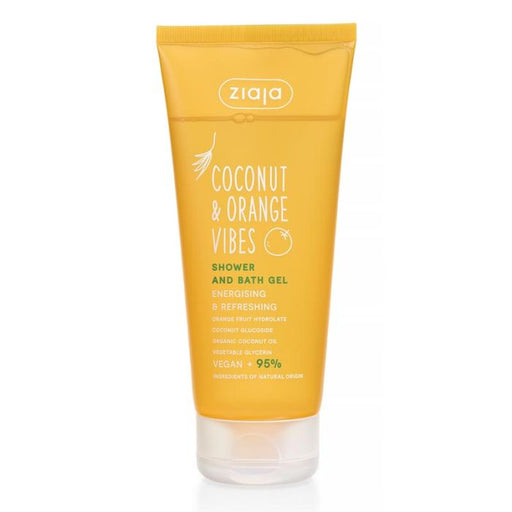 Gel de Douche et de Bain Énergisant et Rafraîchissant Coco & Orange Vibes 200 ml - Ziaja - 1