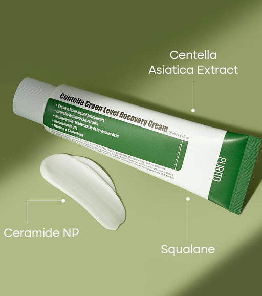 Crème de récupération Centella Green Level 50 ml - Purito - 2