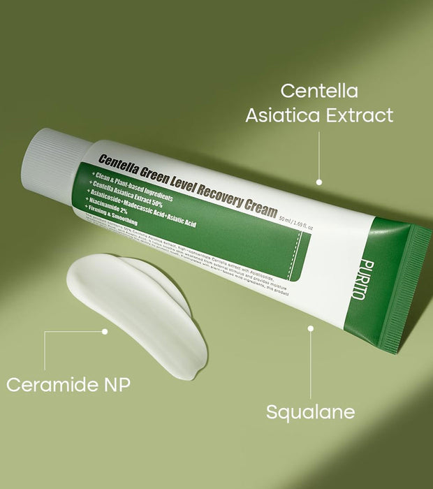 Crème de récupération Centella Green Level 50 ml - Purito - 2