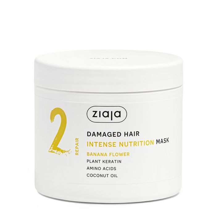 Masque capillaire nutritif aux essentiels de plantes à la fleur de banane 350 ml - Ziaja - 1