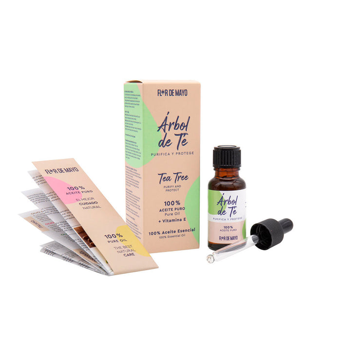 Huile naturelle d'arbre à thé 20 ml - Flor de Mayo - 1