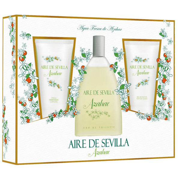 Coffret de Parfum pour Femme Fleur d'oranger 3 pièces - Aire de Sevilla - 1