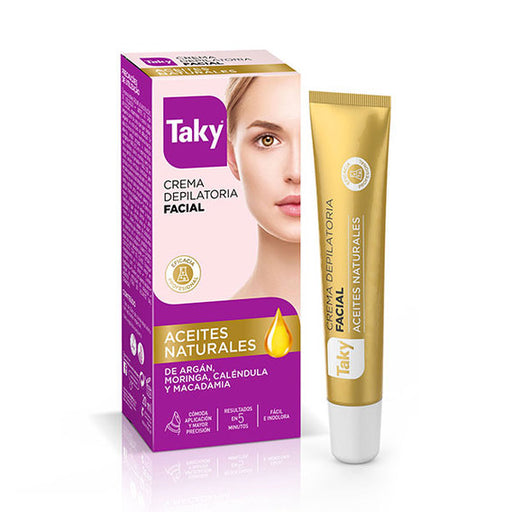 Taky Expert avec Or Crème Dépilatoire Faciale 20 ml - Taky - 1