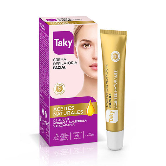 Taky Expert avec Or Crème Dépilatoire Faciale 20 ml - Taky - 1