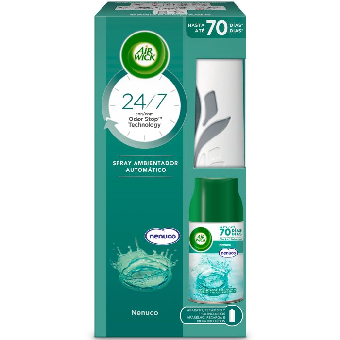 Freshmatic Ambientador Nenuco Completo 250 ml - Air-wick - 1