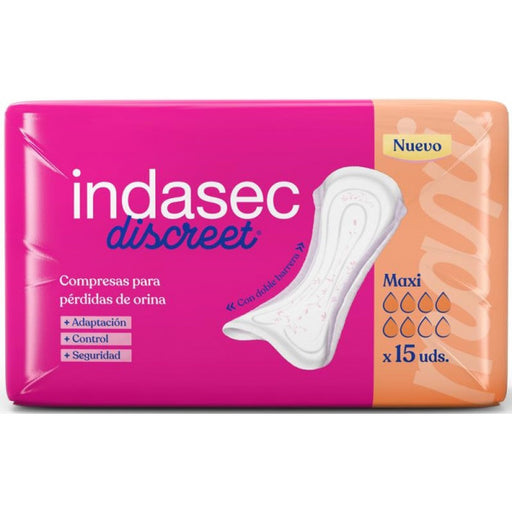 Serviettes Maxi pour les fuites urinaires - Indasec - 1