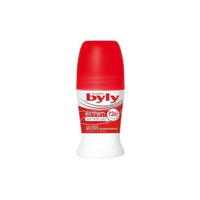 Déodorant Roll-On Extreme 72h sans parfum - Byly - 1