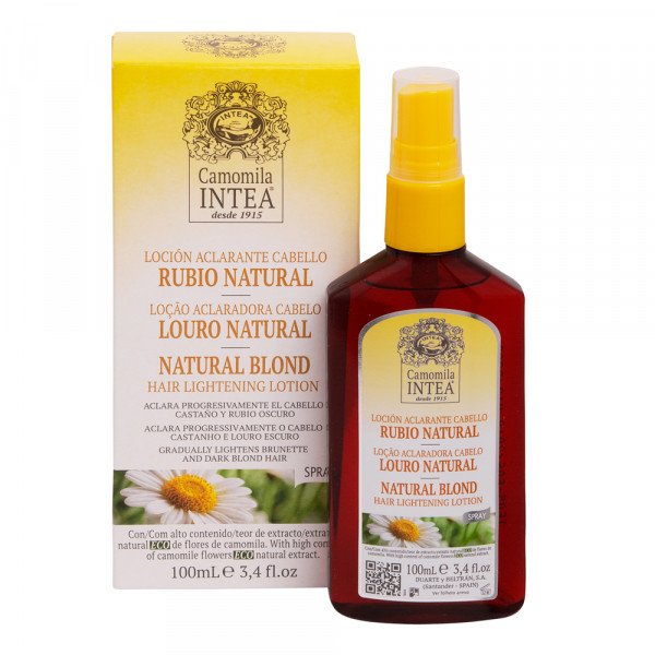 Lotion pour cheveux blonds naturels 100ml - Camomila Intea - 1