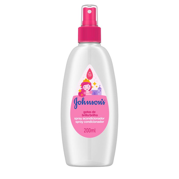 Baby Acondicionador Gotas de Brillo Spray 200 ml - Johnson's - 1