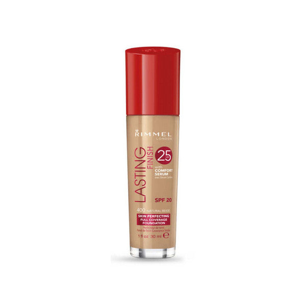 Lasting Finish Foundation 400-natural Beige 30 ml - Rimmel London - 1