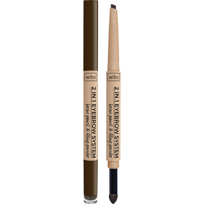 Crayon à sourcils - Crayon à sourcils 2 en 1 - Wibo : 3 - 1