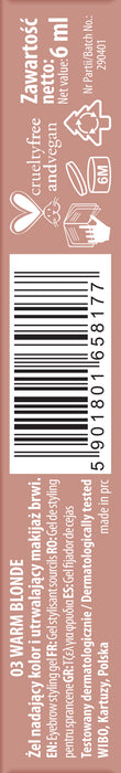 Color Brow Gel - Gel para cejas - 1 unidad - Nam : nr 3 - 2