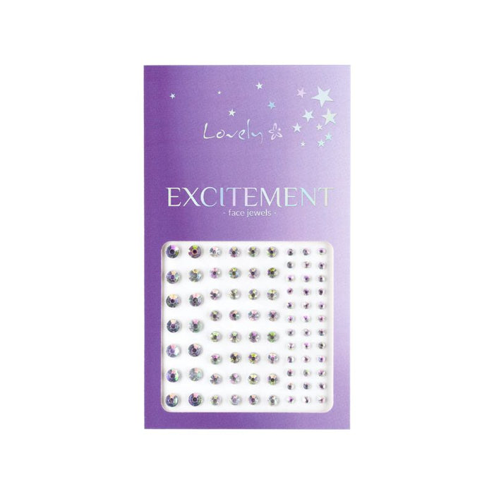 Pierres Adhésives pour le Visage - Excitation - Lovely - 1
