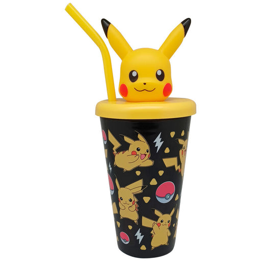 Verre Taille Crayon Pikachu Pokemon 3D 500ml - Kids Licensing - 1