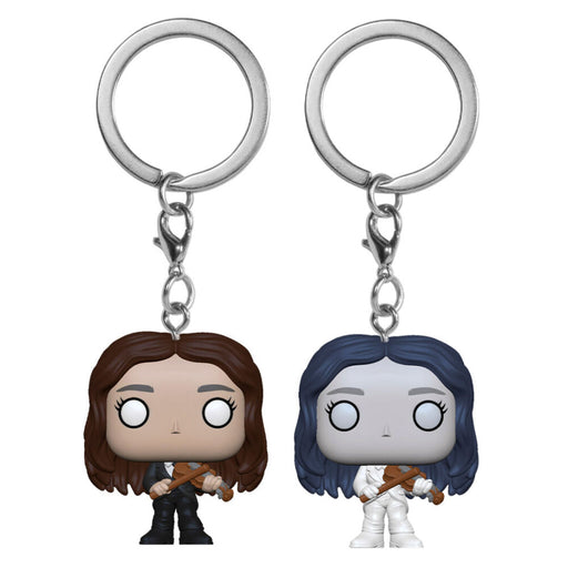 Porte-clés Pocket Pop Umbrella Academy Vanya + Chase - Funko - 1