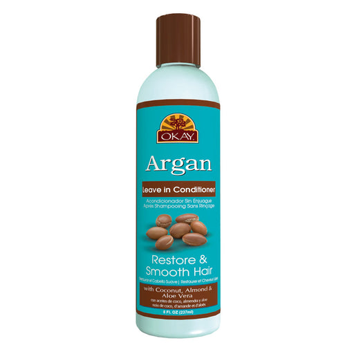 Laisser dans l&#39;huile d&#39;argan 8oz / 237ml - Okay - 1