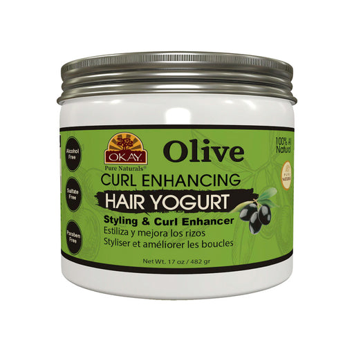 Pure Naturals Olive Live Curl Enhancing Hair Yaourt 17.oz / 482 gr - Okay - 1