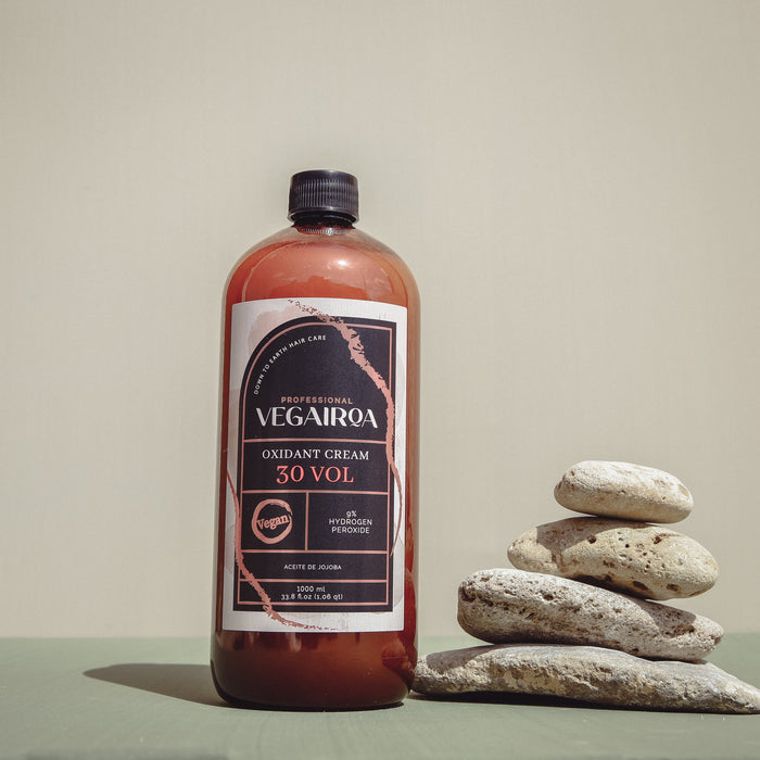 Crème décolorante et oxydante 30vol - 1000ml - Vegairoa - 4