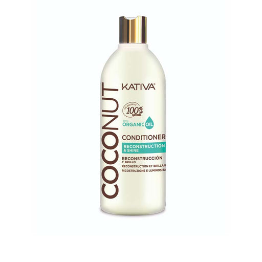 Après-shampooing à l&#39;huile de noix de coco biologique - Kativa - 1