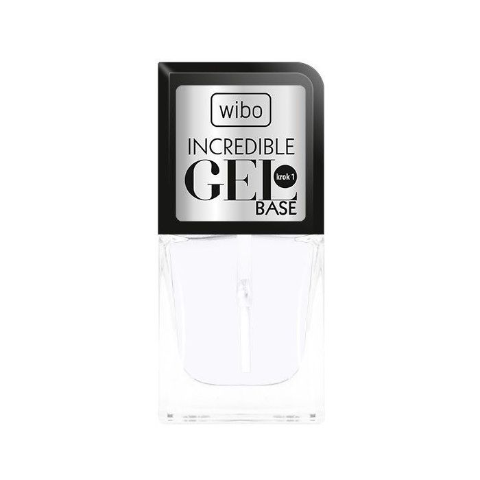 Gel de base pour les ongles - Vernis à ongles Incredible Gel Base - Wibo - 1