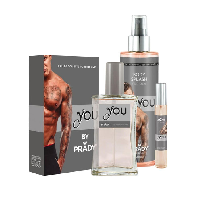 Pack VOUS (Parfum 90ml + Parfum 33ml + Brume pour le corps) - Prady - 1