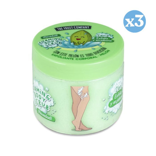 Pack 3x - Gommage Corporel 2 en 1 Melon - The Fruit Company - 1