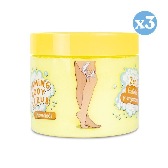 Pack 3x - Gommage Corps 2 en 1 Ananas - The Fruit Company - 1
