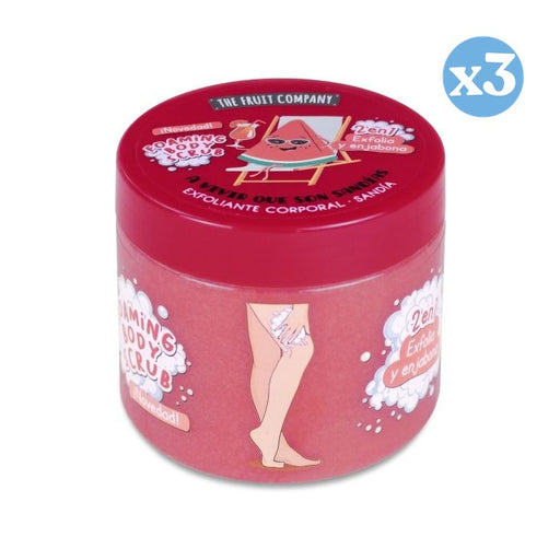 Pack 3x - Gommage Corporel 2 en 1 Pastèque - The Fruit Company - 1