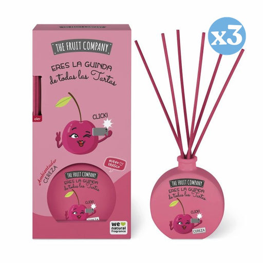 Pack 3x - Diffuseur Mikado 40 ml - Cerise - The Fruit Company - The Fruit Company - 1