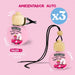 Pack 3x - Désodorisant de Voiture 6,5 ml - Fraise Crème - The Fruit Company - The Fruit Company - 3