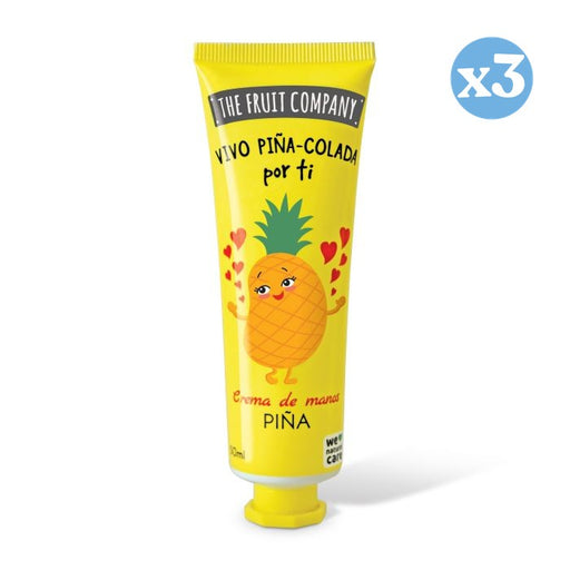 Pack 3x - Crème pour les mains 50 ml - Ananas - The Fruit Company - The Fruit Company - 1