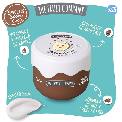 Pack 3x - Crème Corporelle - Coco - The Fruit Company - The Fruit Company - 2