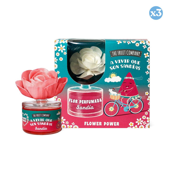 Pack 3x - FLOR FLOWER POWER PASTÈQUE 50ML TFC - The Fruit Company - 1