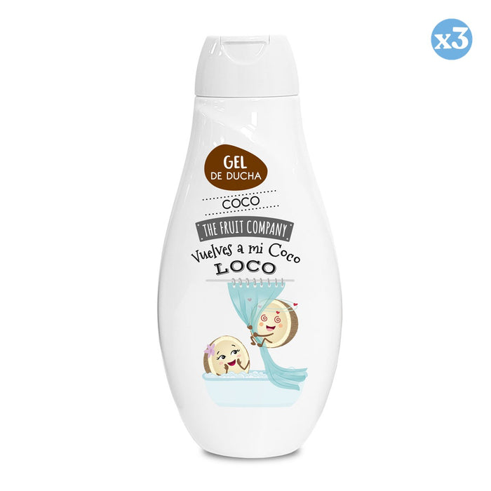 Pack 3x - Gel douche Coco 600 ml TFC - The Fruit Company - 1