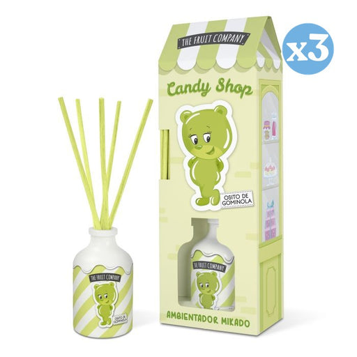 Pack 3x - Mikado Ourson Gommeux 40ml - Édition Candy - The Fruit Company - 1