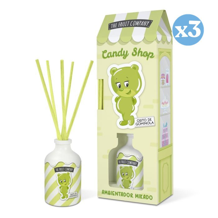 Pack 3x - Mikado Ourson Gommeux 40ml - Édition Candy - The Fruit Company - 1