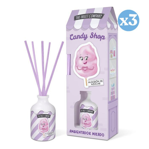 Pack 3x - Mikado Coton de Sucre 40ml - Édition Candy - The Fruit Company - 1