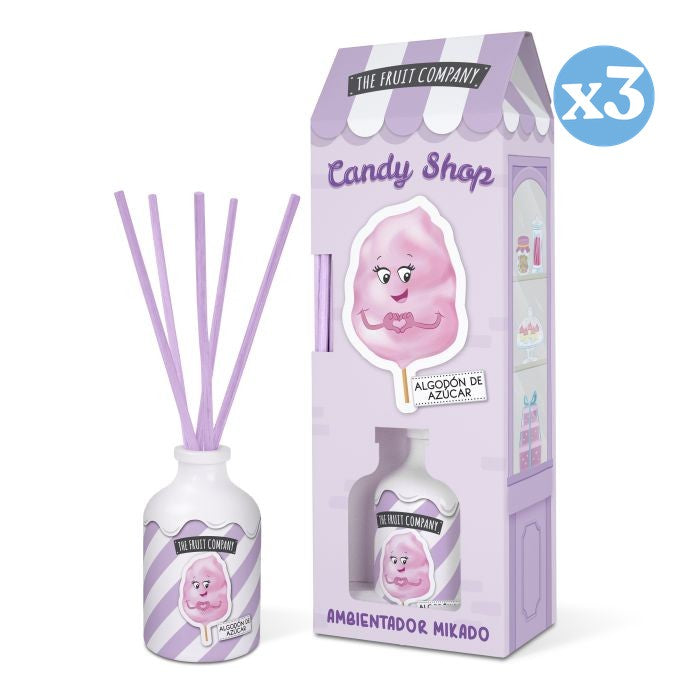 Pack 3x - Mikado Coton de Sucre 40ml - Édition Candy - The Fruit Company - 1