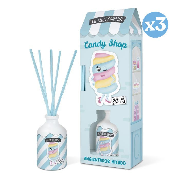 Lot de 3 - Mikado Nuage de Couleurs 40ml - Édition Candy - The Fruit Company - 1