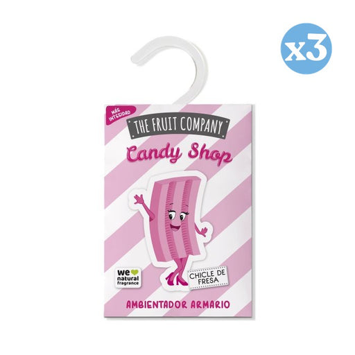 Pack 3x - Armoire Chewing-gum à la fraise - Édition Candy - The Fruit Company - 1