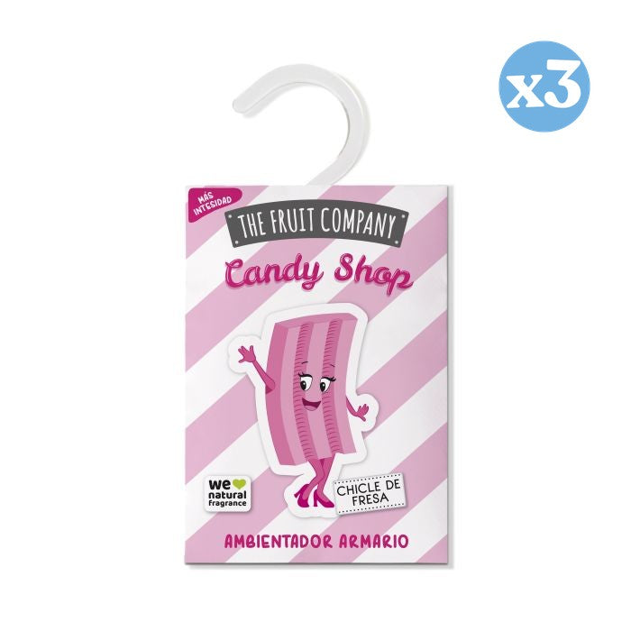 Pack 3x - Armoire Chewing-gum à la fraise - Édition Candy - The Fruit Company - 1