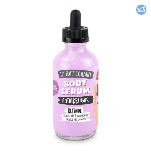 Pack 3x - SÉRUM CORPOREL AU RÉTINOL SPÉCIAL DÉCOLLETÉ - MÛRES 118 ML TFC - The Fruit Company - 2