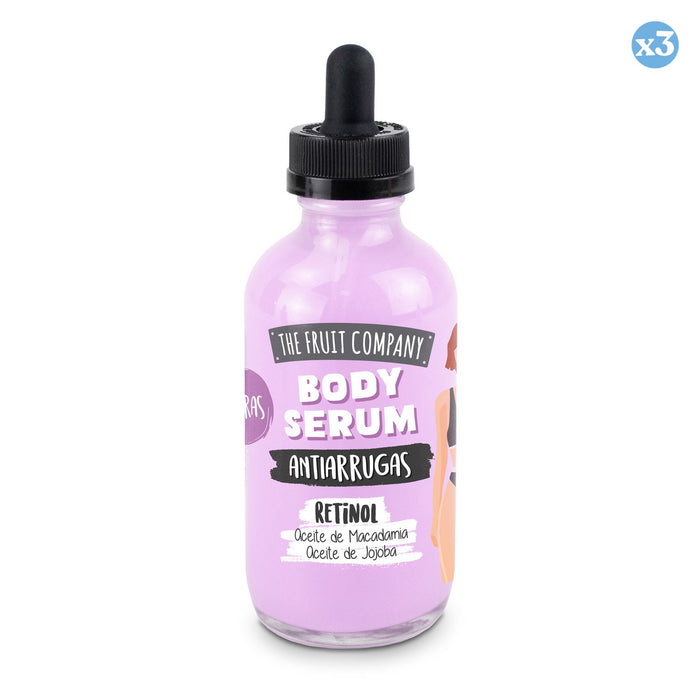 Pack 3x - SÉRUM CORPOREL AU RÉTINOL SPÉCIAL DÉCOLLETÉ - MÛRES 118 ML TFC - The Fruit Company - 2