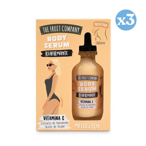 Pack 3x - SÉRUM POUR LE CORPS À LA VITAMINE C SPÉCIAL FESSES - PÊCHE 118 ML TFC - The Fruit Company - 1