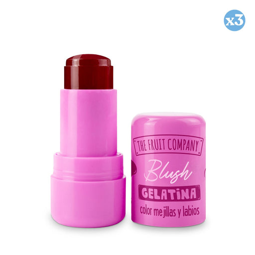 Pack 3x - 03 Gelée Blush pour Lèvres et Joues - Framboise - The Fruit Company - 1