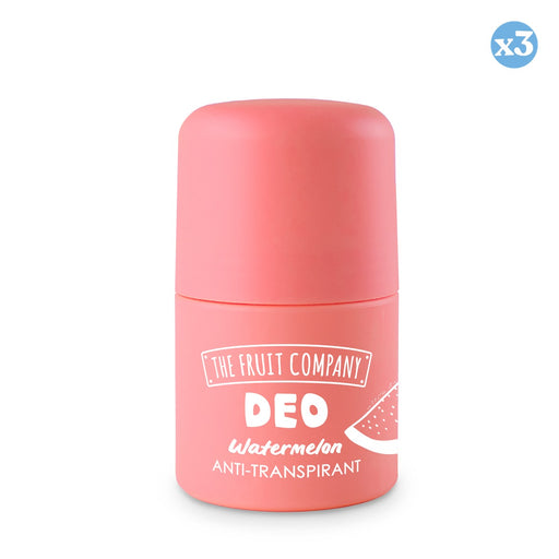 Lot de 3 - DÉODORANT ROLL-ON SANDIA ANTITRANSPIRANT TOUCHER DOUX - The Fruit Company - 1