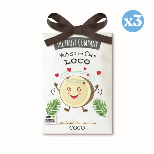 Pack 3x - Désodorisant armoire noix de coco - The Fruit Company - The Fruit Company - 1